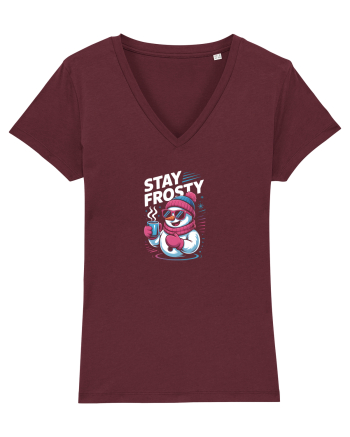 STAY FROSTY  -  OM DE ZAPADA COOL Burgundy