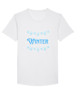 Winter  2  Tricou mânecă scurtă guler larg Bărbat Skater