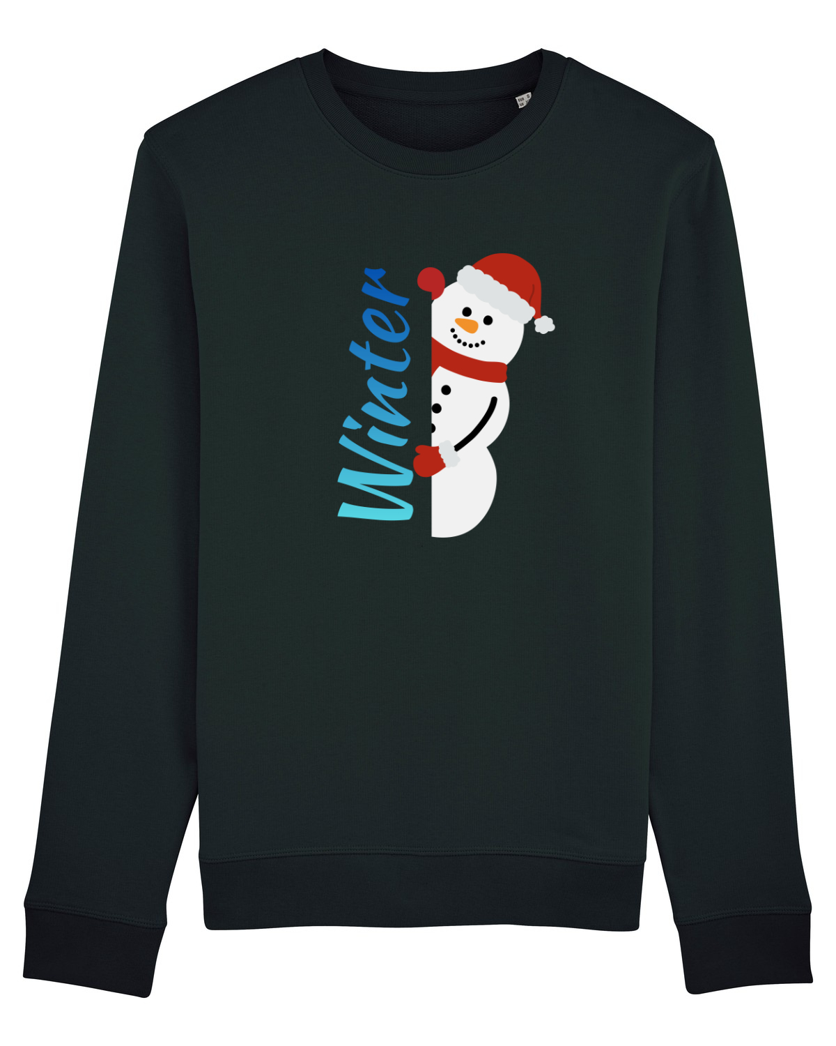 Bluză mânecă lungă Unisex Rise Black