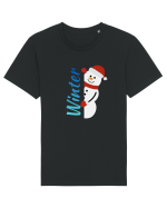 Winter 3  Tricou mânecă scurtă Unisex Rocker