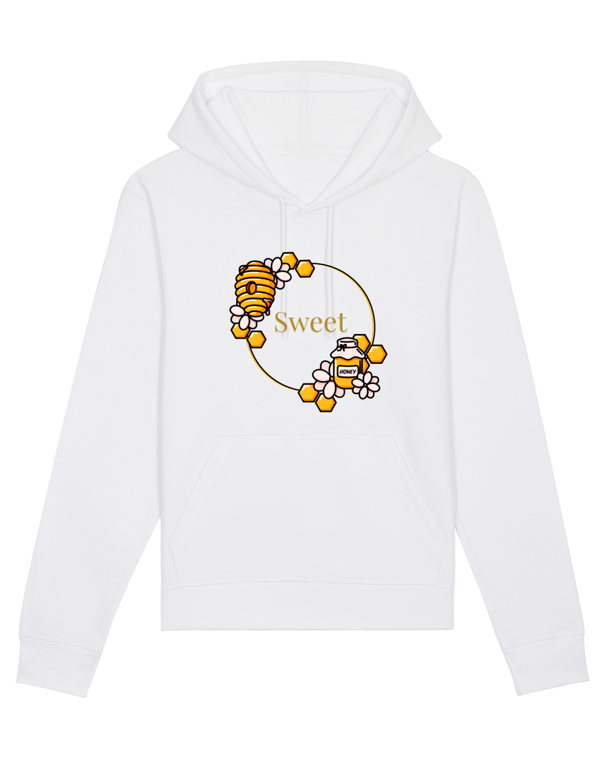 Hanorac Unisex Drummer White