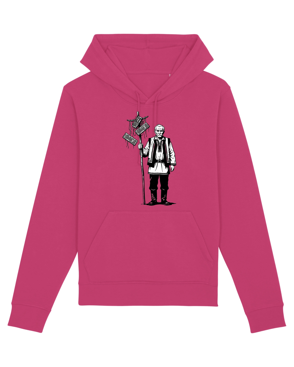 Hanorac Unisex Drummer Raspberry