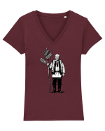 Cioban 2.0 Tricou mânecă scurtă guler V Damă Evoker