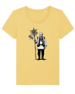 Cioban 2.0 Tricou mânecă scurtă guler larg fitted Damă Expresser