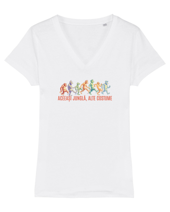 ACEEASI JUNGLA, ALTE COSTUME - maimute White