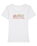 ACEEASI JUNGLA, ALTE COSTUME - maimute Tricou mânecă scurtă guler larg fitted Damă Expresser