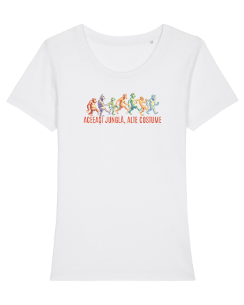 ACEEASI JUNGLA, ALTE COSTUME - maimute White