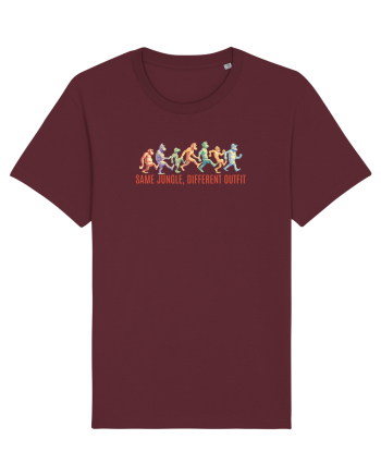 SAME JUNGLE, DIFFERENT OUTFIT  - maimute Burgundy