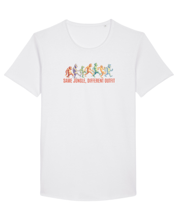 SAME JUNGLE, DIFFERENT OUTFIT  - maimute White