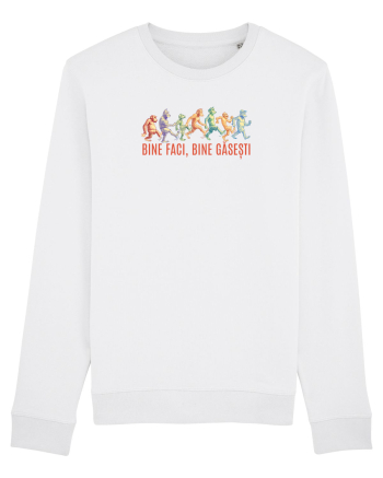 BINE FACI, BINE GASESTI  - maimute White
