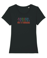 PAY IT FORWARD - omuleti kicking a** Tricou mânecă scurtă guler larg fitted Damă Expresser