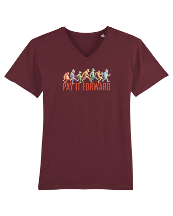 PAY IT FORWARD - maimute kicking a** Burgundy