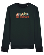 PAY IT FORWARD - maimute kicking a** Bluză mânecă lungă Unisex Rise