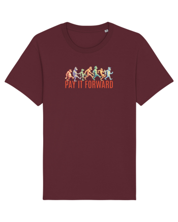 PAY IT FORWARD - maimute kicking a** Burgundy