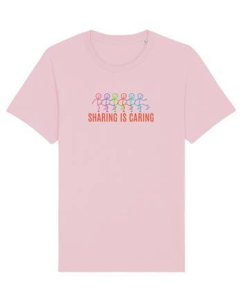 SHARING IS CARING - omuleti kicking a** Cotton Pink