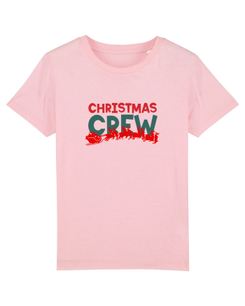 Christmas crew Cotton Pink