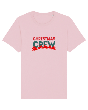 Christmas crew Cotton Pink