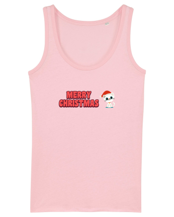 Merry Christmas  Cotton Pink