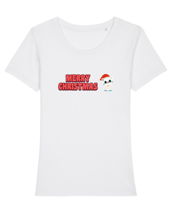 Merry Christmas  White
