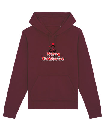 Merry Christmas  Burgundy