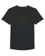 Micul Elf  Tricou mânecă scurtă guler larg Bărbat Skater