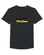 Christmas  Tricou mânecă scurtă guler larg Bărbat Skater