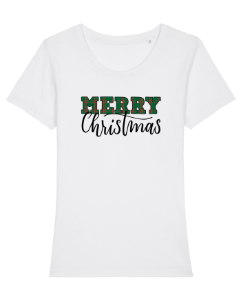 Merry Christmas  White