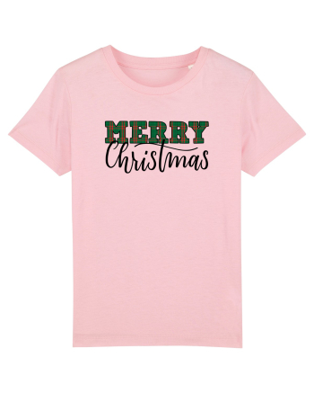 Merry Christmas  Cotton Pink