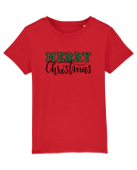 Merry Christmas  Tricou mânecă scurtă  Copii Mini Creator