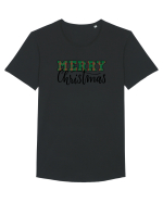 Merry Christmas  Tricou mânecă scurtă guler larg Bărbat Skater