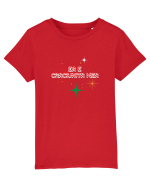 EA e Crăciunița mea  Tricou mânecă scurtă  Copii Mini Creator
