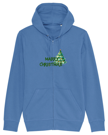 Merry Christmas  Bright Blue