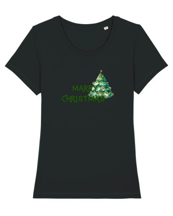 Merry Christmas  Black