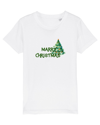 Merry Christmas  White