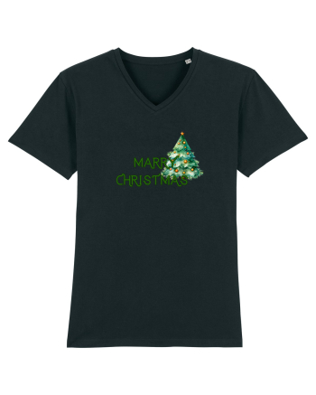 Merry Christmas  Black