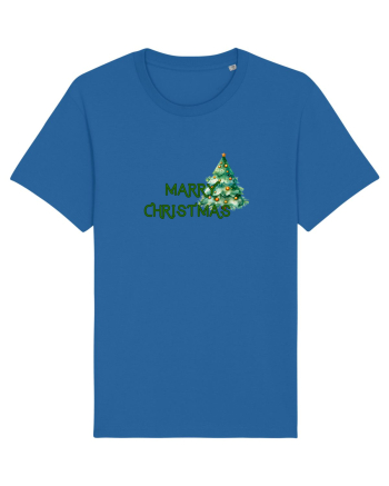 Merry Christmas  Royal Blue