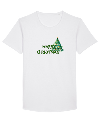 Merry Christmas  White