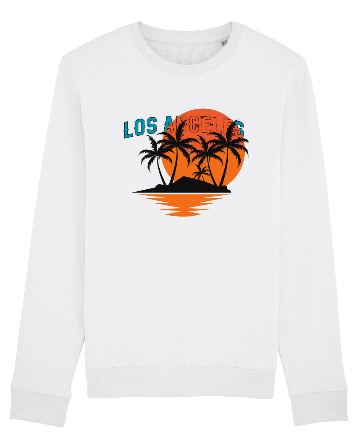 Bluză mânecă lungă Unisex Rise White