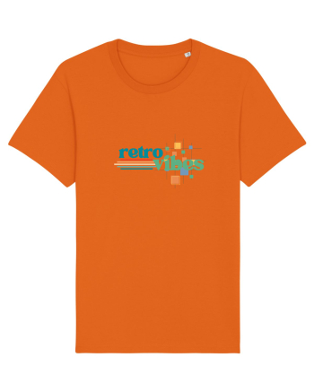 Retro vibse Bright Orange
