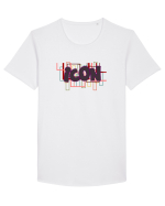 Icon  Tricou mânecă scurtă guler larg Bărbat Skater