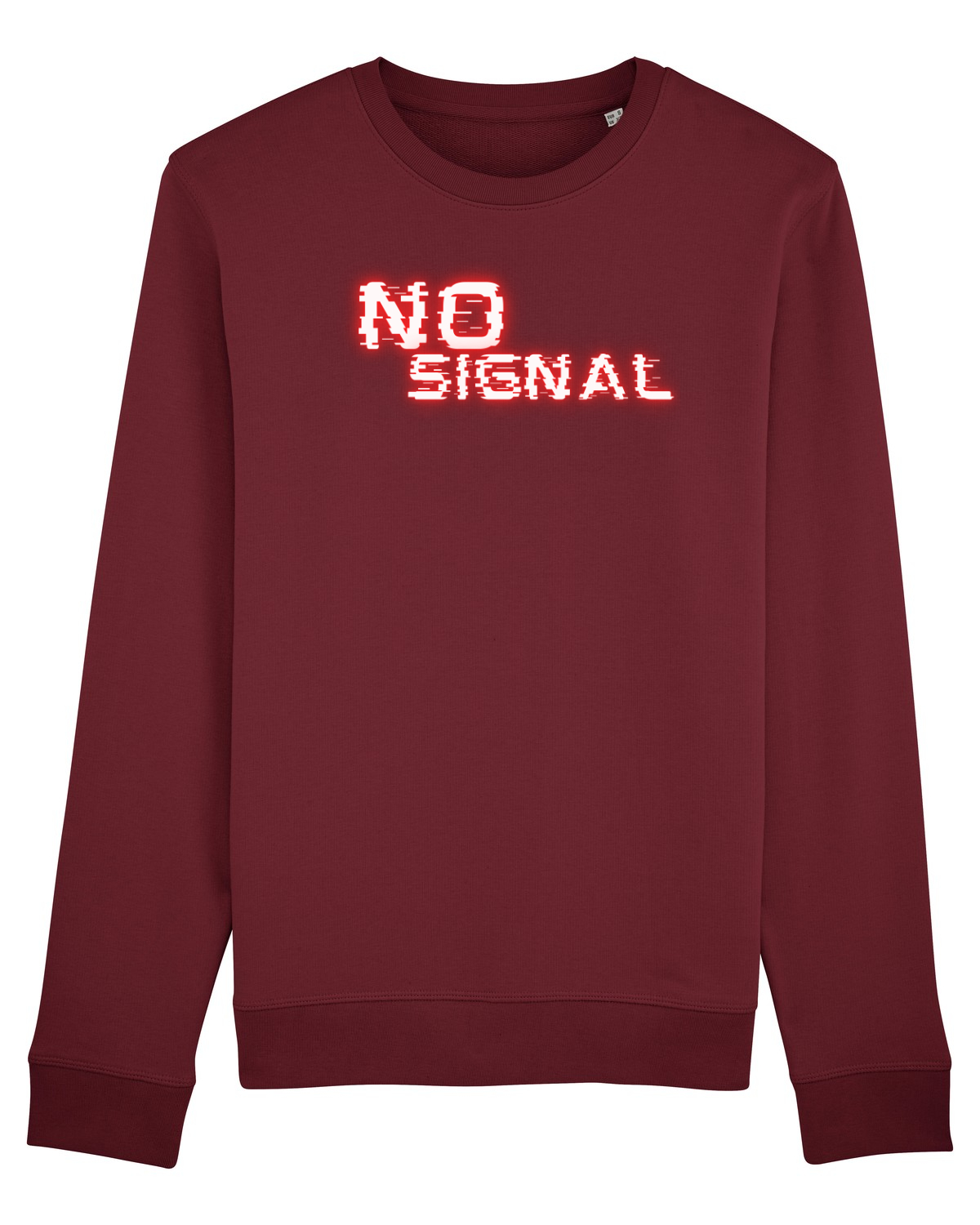 Bluză mânecă lungă Unisex Rise Burgundy