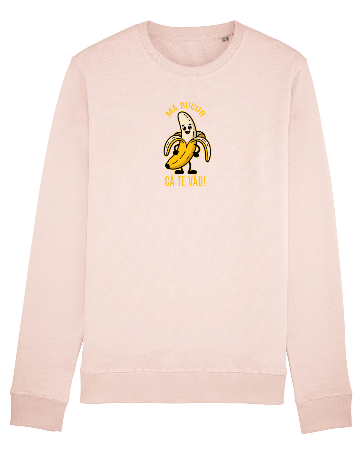 Bluză mânecă lungă Unisex Rise Candy Pink