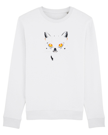 PISICA NEAGRA OCHI PORTOCALII White