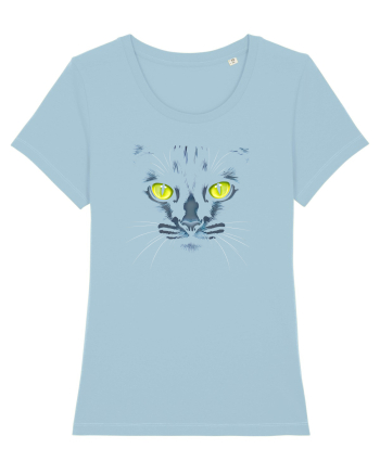 PISICA OCHI VERZI Sky Blue