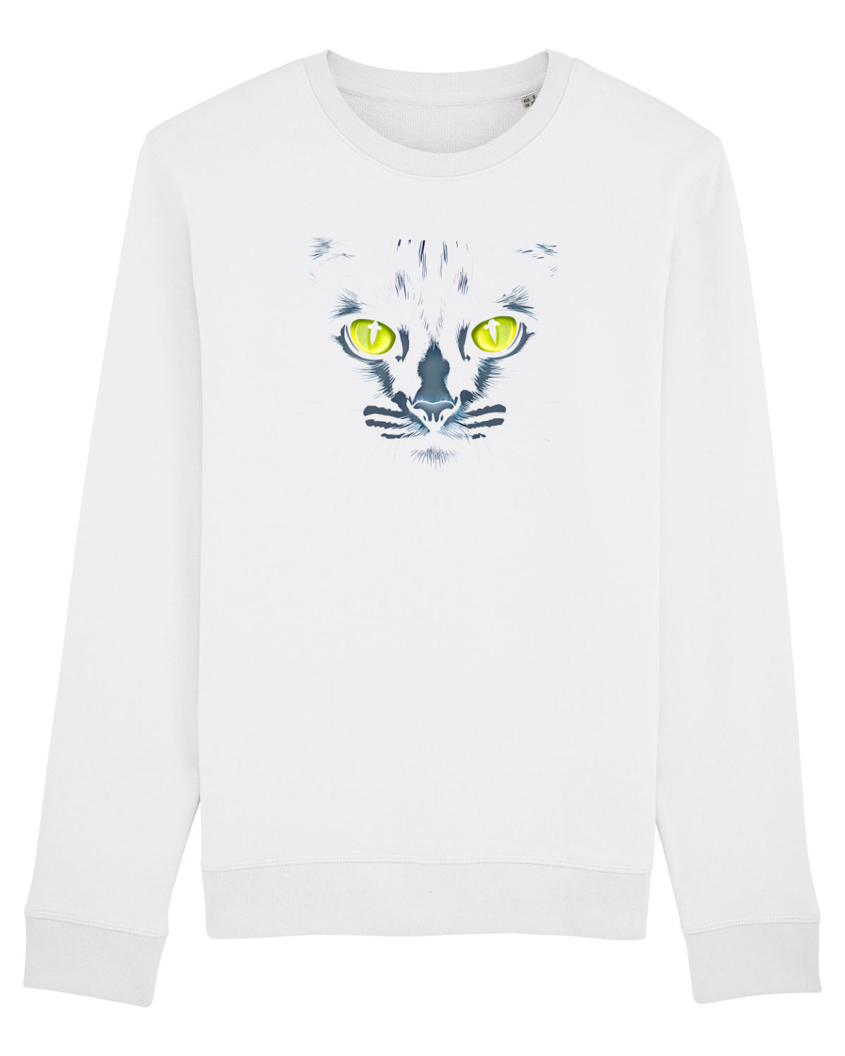 Bluză mânecă lungă Unisex Rise White