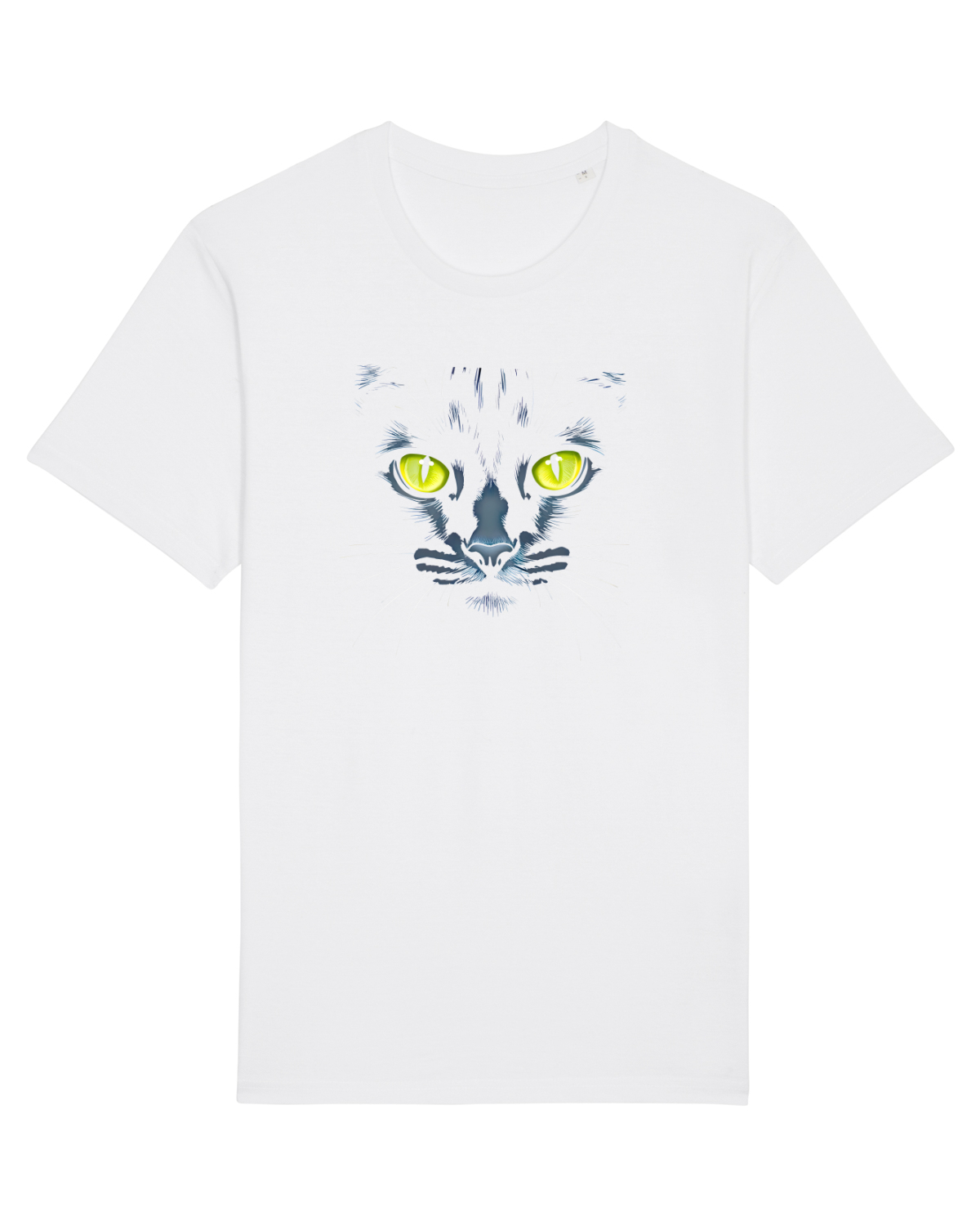 Tricou mânecă scurtă Unisex Rocker White
