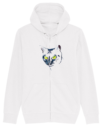 PISICA OCHI VERZI 2 White