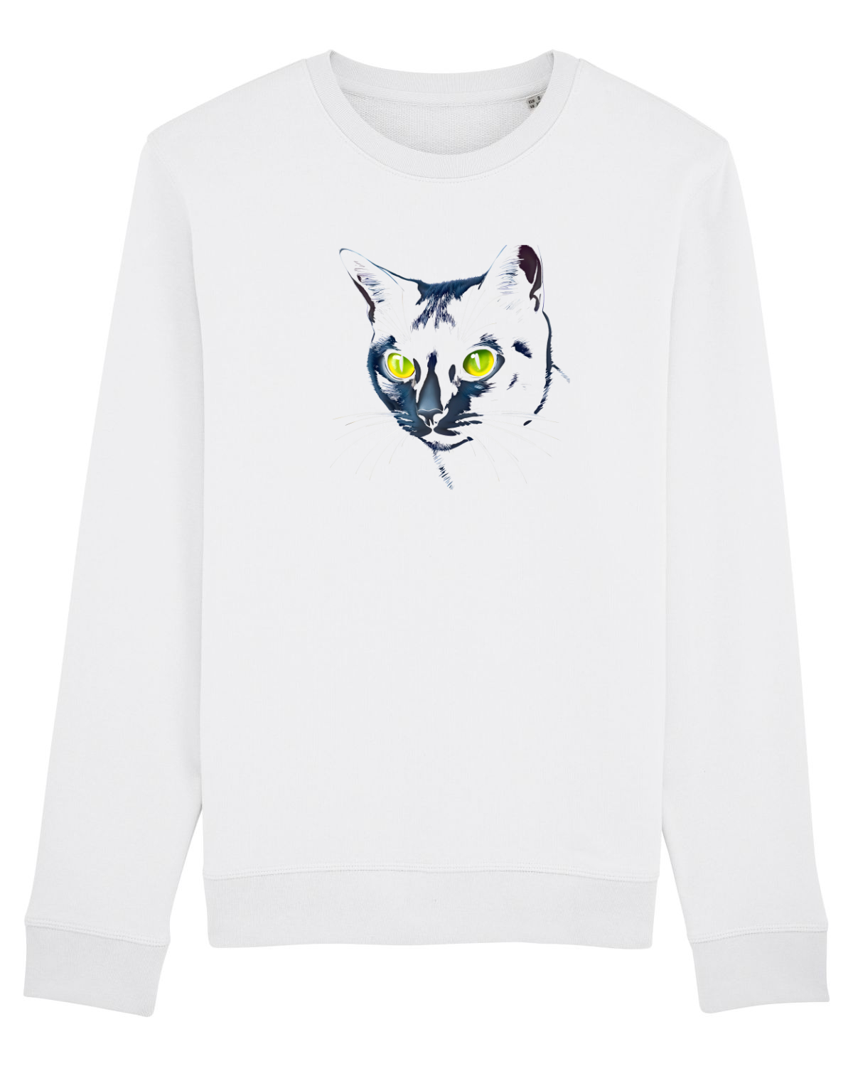 Bluză mânecă lungă Unisex Rise White