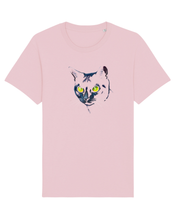 PISICA OCHI VERZI 2 Cotton Pink
