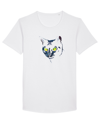 PISICA OCHI VERZI 2 White